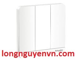 Bộ công tắc ba 1 chiều 16AX 250V có LED màu trắng