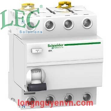 Chống dòng dò A9R50425 - ACTI9 IID K 4P 25A 30MA AC-TYPE RESIDUAL