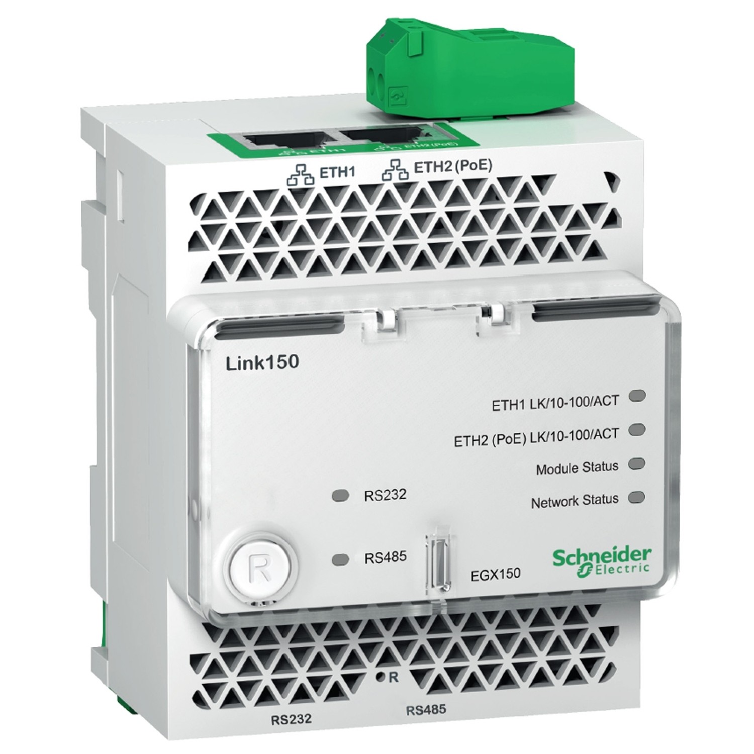 Cong ket noi Modbus TCP/IP 150 link - 2 cổng ethernet  - 24 V DC và PoE