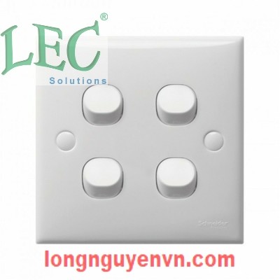 Công Tắc Bốn 1 Chiều 10A-Kim Loại ESM34_1_2AR