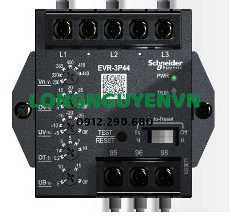 Rơ le bảo vệ điện áp EOCR-EVR-3P44