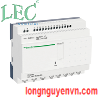 Bộ lập trình Zelio SR2D201FU 20 I/O, 120-240Vac, 12 inputs, 8 relay outputs, without clock