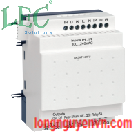 Bộ lập trình Zelio SR3XT141FU 14 pt Digital, 120-240Vac, 8 inputs, 6 relay outputs