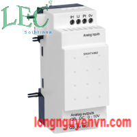 Bộ lập trình Zelio SR3XT43BD 14 pt Analog, 12Vdc, 8 inputs, 6 relay outputs