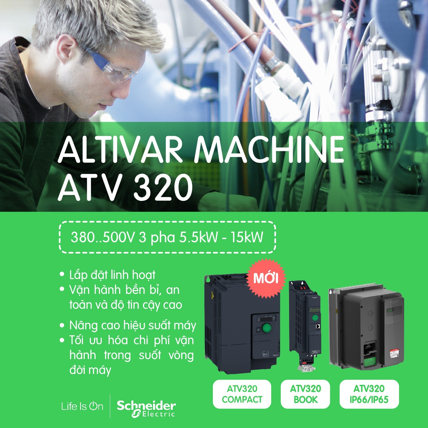 Cài đặt PID trên ổ ATV320 như thế nào?