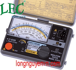 Đồng hồ đo điện trở cách điện Kyoritsu 3161A (20MΩ/100MΩ)
