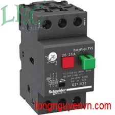 CB bảo vệ động cơ GZ1E03B - TVS GZ1 MOTOR CIRCUIT BREAKER 0.25-0.4A