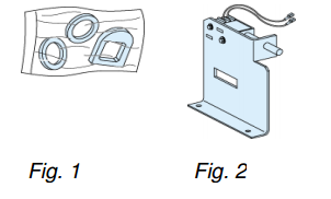 59506 - Mechanical by locks 1 lock O + 1 lock C (fig. 1)