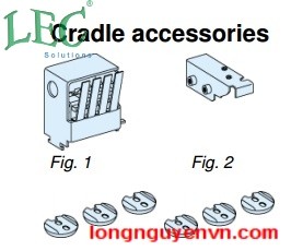 59283 - 6 field deflectors for bushings mandatory if Ur = 17.5 kV - 95 kVpeak with phase distance 185 mm