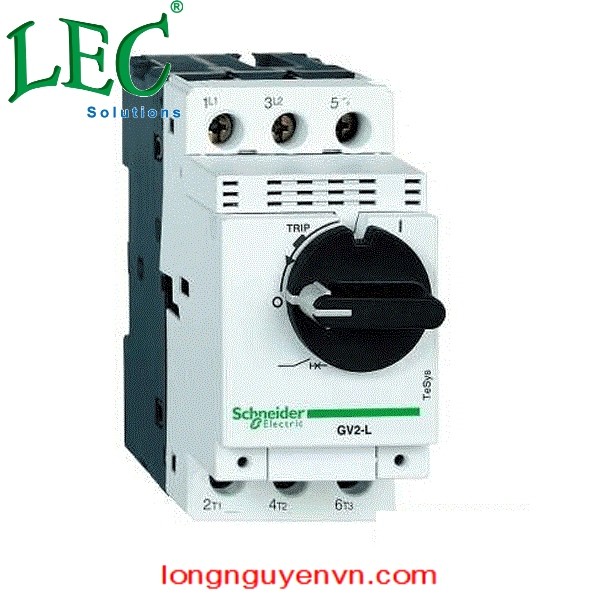 Cầu Dao Bảo Vệ Động Cơ GV2LE03 - 3P 0.4A