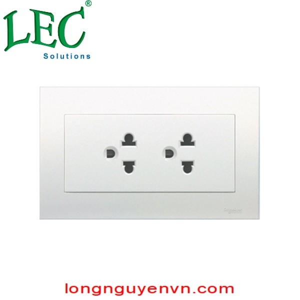 Ổ cắm đôi 3 chấu 16A KBT426UEST2_G19