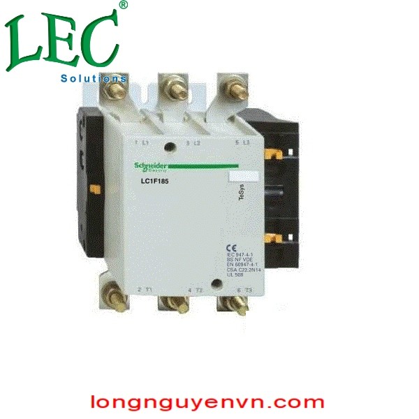 Khởi động từ - 4P(4 NO) - AC-1 - 440 V 275 A - without coil- LC1F1854