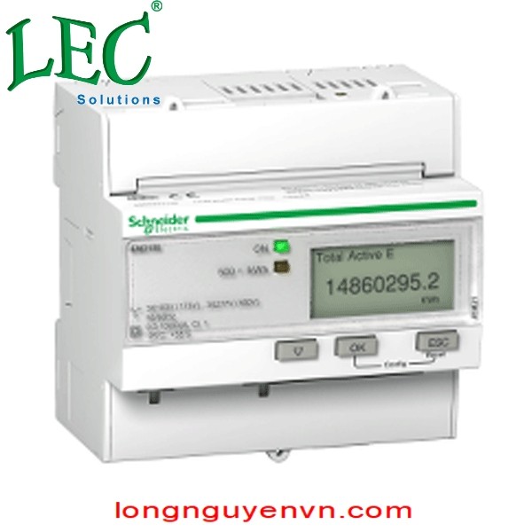 A9MEM3210 - TRIPHASE KWH METER CT PULSE MID