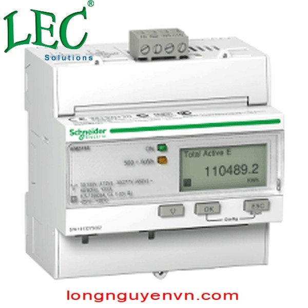 A9MEM3165 - Triphase kWh meter 63A BACnet MID