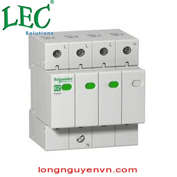 Chống sét lan truyền EZ9L33720 - Easy9 Surge Arrestor T2 3P-N 20kA 400V