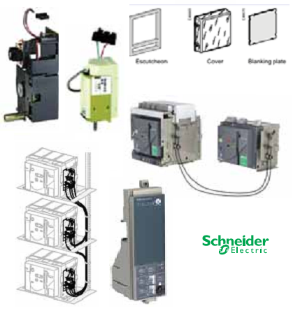 Phụ kiện máy cắt không khí ACB NT/NW/MVS Schneider