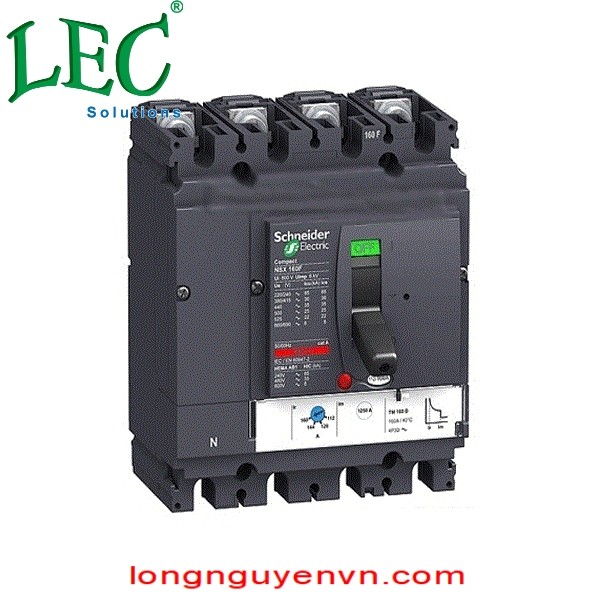 Aptomat MCCB LV430320 - 4P 160A 25kA