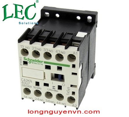 Rơ le điều khiển CA2KN223B7 - RELAY SPRING TERMINALS